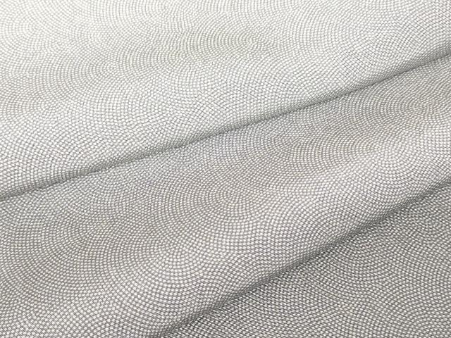平和屋着物▽江戸小紋 単衣 鮫小紋柄 正絹 逸品 DABH6578az
