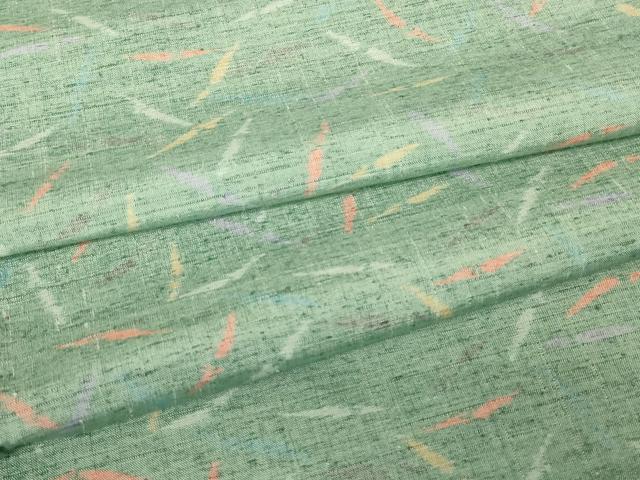 平和屋着物▽上質な紬 単衣 成り物 やまと謹製 正絹 逸品 DABH6599az
