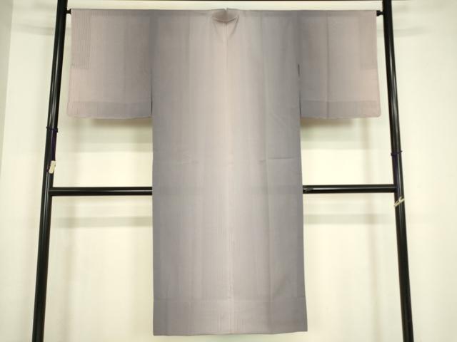 平和屋着物▽道中着 スリーシーズン 春夏秋 塵除け 縞 ロング丈 正絹 逸品 DABH6820az