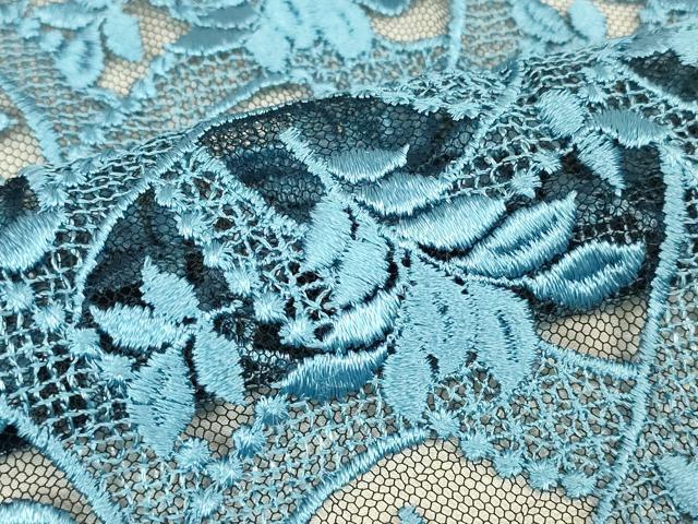 平和屋着物▽道行コート スリーシーズン 春夏秋 塵除け 総レース 草花文 オンワード樫山 DABH6831az