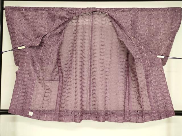 平和屋着物▽道行コート スリーシーズン 春夏秋 塵除け 総レース 花間道 DABH6832az
