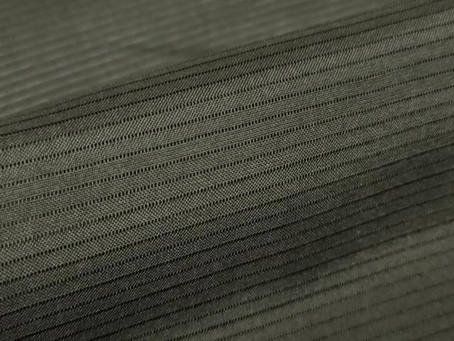 平和屋着物▽男性 黒紋付長羽織 スリーシーズン春夏秋 塵除け 絽 正絹 逸品 DABH6840az