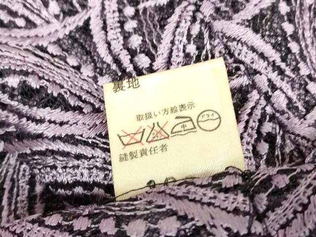 平和屋着物▽道行コート スリーシーズン 春夏秋 塵除け 総レース 舞葉文 DABH6856az
