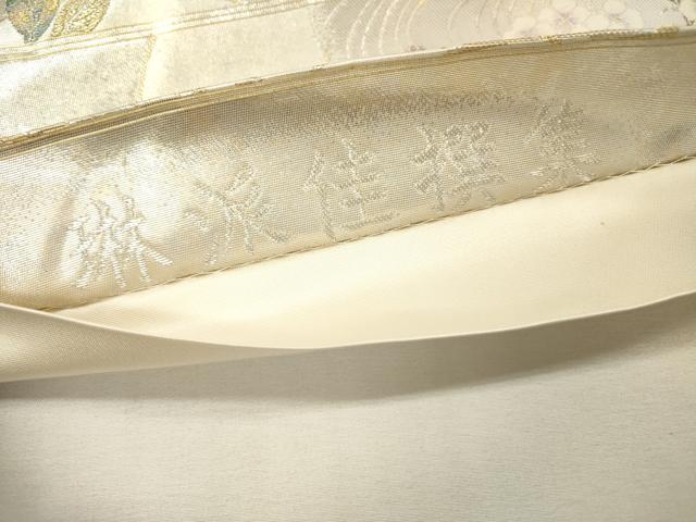 平和屋着物▼六通柄袋帯 琳派佳撰集 金銀彩 引箔 正絹 逸品 DABH7159fe