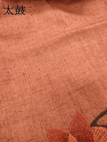 平和屋着物●中国三大刺繍 スワトウ刺繍 汕頭刺繍 相良刺繍 総刺繍 九寸名古屋帯 紬地 舞花 鈴乃屋扱い 正絹 逸品 DABH7200fe