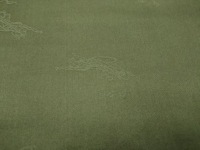 平和屋着物▼世界的友禅作家 千地泰弘 六通柄袋帯 唐織 鳳凰吉祥舞蝶花文 千地天女 金彩 引箔 正絹 逸品 DABH7211fe