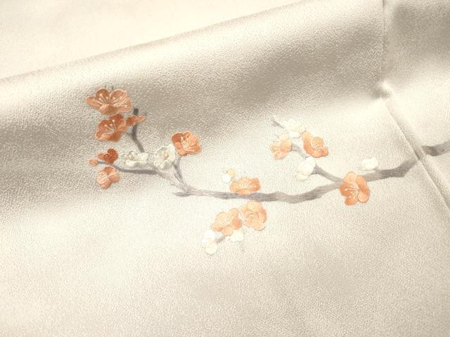 平和屋着物▼訪問着 総刺繍 籬花文 暈し染 正絹 逸品 DABH7299fe