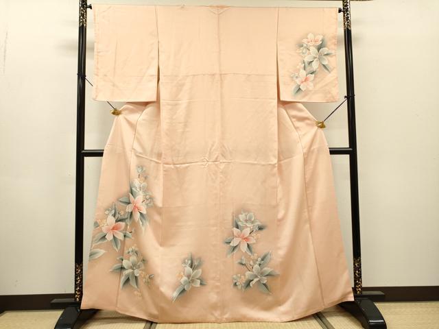 平和屋着物▼訪問着 枝花 暈し染 やまと誂製 正絹 逸品 DABH7309fe