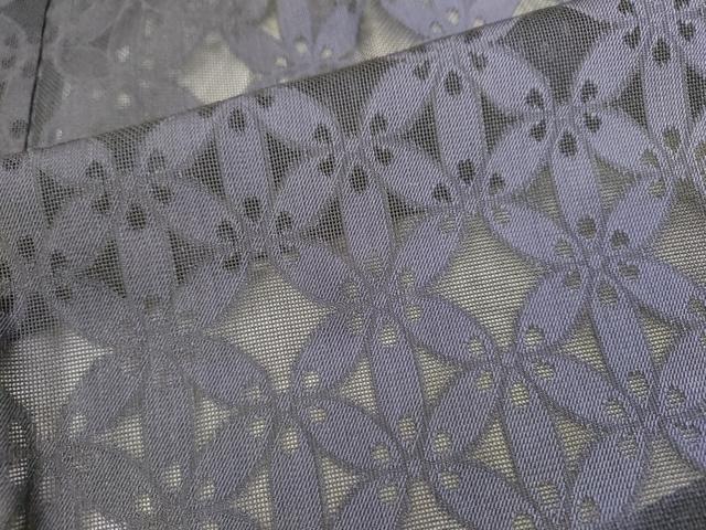 平和屋着物▽男性 羽織 スリーシーズン 春夏秋 塵除け 草花 正絹 逸品 DABH7326fe