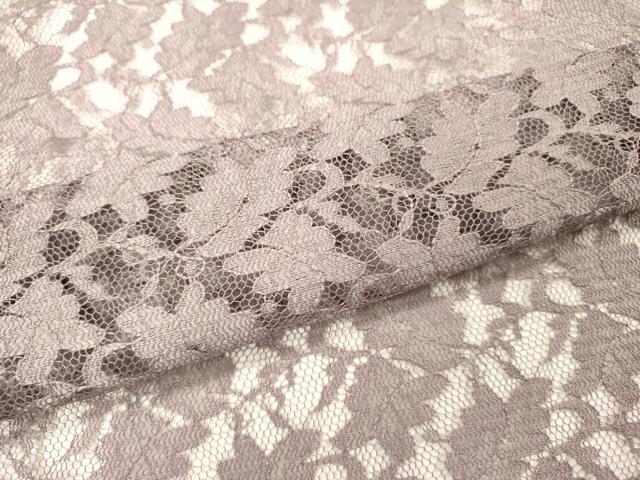 平和屋着物▽ スリーシーズン 春夏秋 塵除け 総レース 花唐草文 薄葡萄色 DABH7435fe