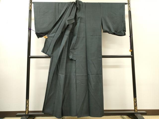 平和屋着物▽男性 単衣 本場大島紬 アンサンブル 仮絵羽 100亀甲 総詰め 正絹 逸品 DABH7441fe