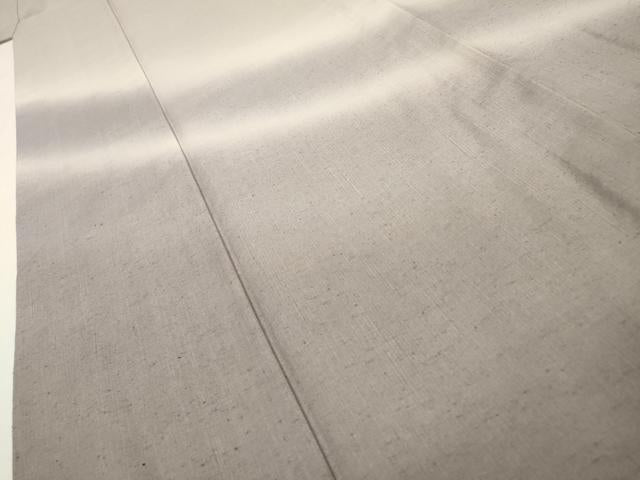 平和屋着物▽訪問着 単衣 紬地 霞文 ロング丈 正絹 逸品 DABH7450fe