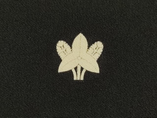 平和屋着物▼豪華黒留袖 総刺繍 孔雀 金銀糸 正絹 逸品 DABH7607fe