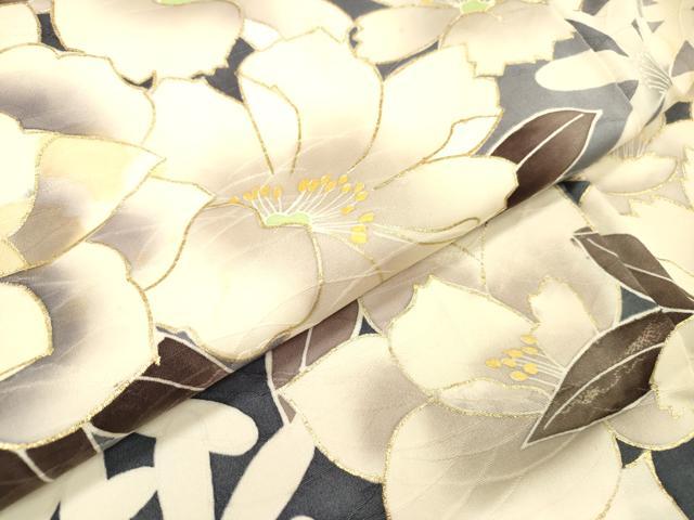 平和屋着物●豪華振袖 花尽くし 暈し染 金彩 正絹 逸品 DABH7727fe