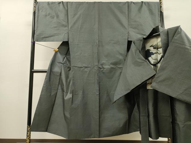 平和屋着物●男性 本場大島紬 アンサンブル 120亀甲 総詰め 正絹 逸品 DABH7956fe