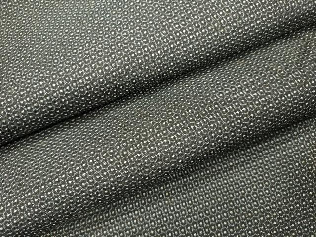平和屋着物●男性 本場大島紬 アンサンブル 120亀甲 総詰め 正絹 逸品 DABH7956fe
