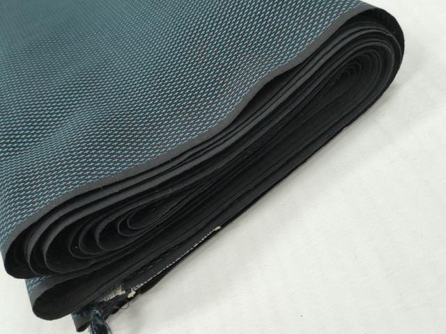 平和屋着物▼男性 紬 反物 着尺 アンサンブル 絣文様 逸品 未使用 DABH8045zy