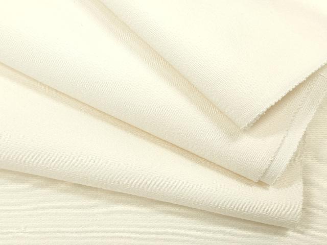 平和屋着物▼白生地 上代紬 反物 着尺 生成り色 逸品 未使用 DABH8076zy
