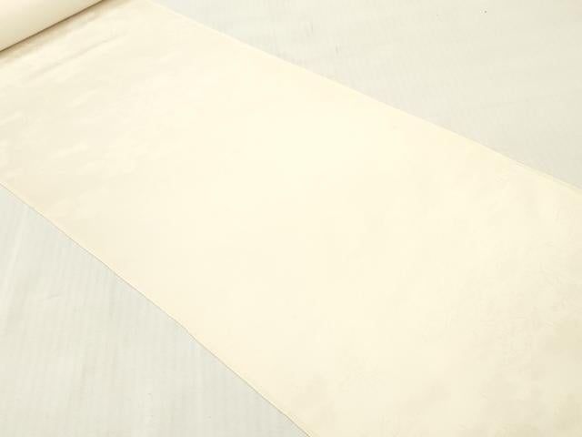 平和屋着物▼白生地 反物 着尺 風景地紋 生成り色 逸品 未使用 DABH8168zy