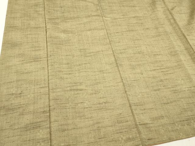 平和屋着物■上質な紬 幾何学文 正絹 逸品 DABH8230zy