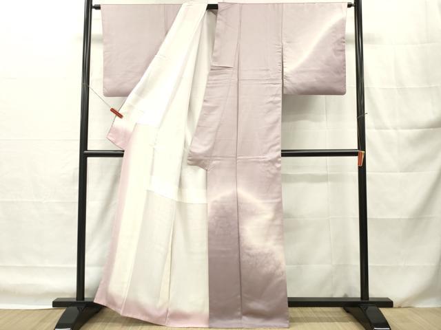 平和屋着物■訪問着 樹林文 暈し染め 正絹 逸品 DABH8256zy