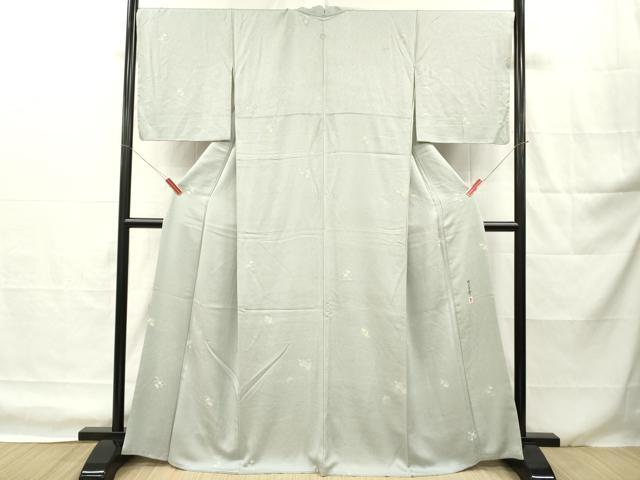 平和屋着物■本加賀友禅作家 柿本市郎 小紋 亀甲花文 正絹 逸品 DABH8260zy