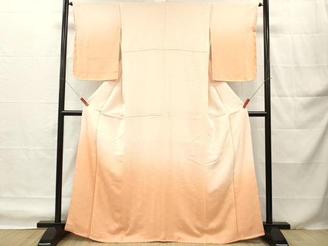 平和屋着物■訪問着 霞文 菊青海波地紋 暈し染め 正絹 逸品 DABH8262zy
