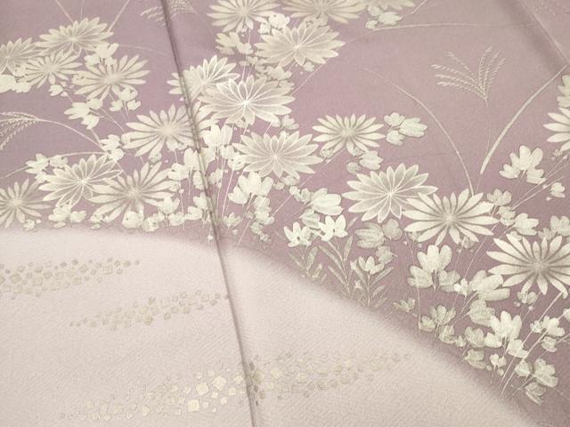 平和屋着物■豪華色留袖 草花文 暈し染め 金彩 正絹 逸品 DABH8267zy