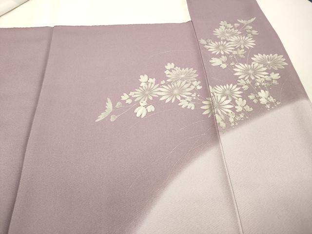 平和屋着物■豪華色留袖 草花文 暈し染め 金彩 正絹 逸品 DABH8267zy