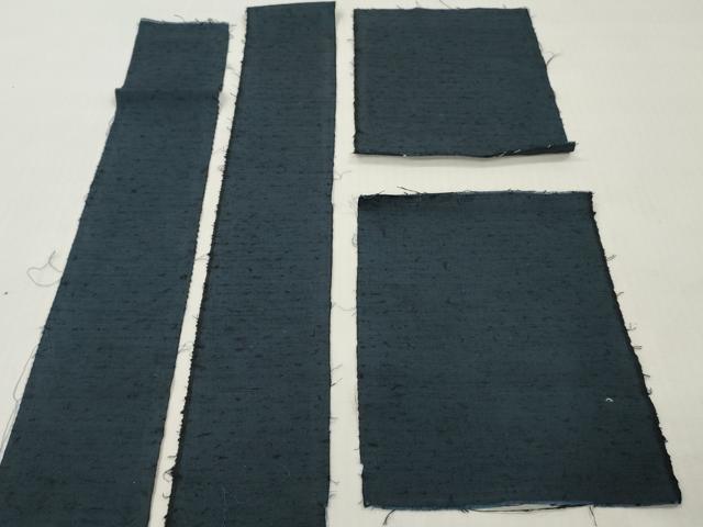 平和屋着物▼男性 紬 反物 着尺 裁断済み 紺瑠璃色 逸品 未使用 DABH8276zy