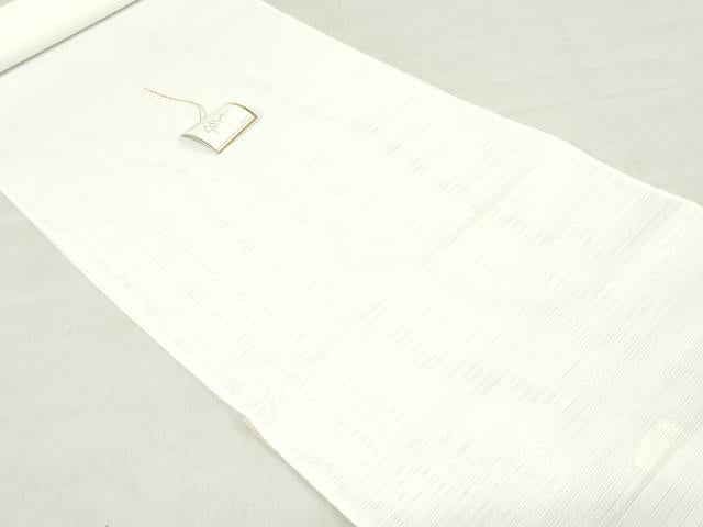 平和屋着物*夏物 長襦袢 反物 着尺 そよ風絽 生成り色 東レシルック 洗える着物 未使用 DABH8347zy