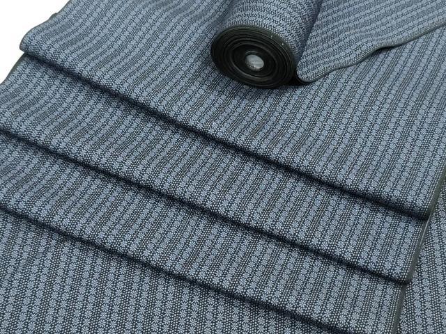 平和屋着物▼お召 反物 着尺 花間道 逸品 未使用 DABH8420zy