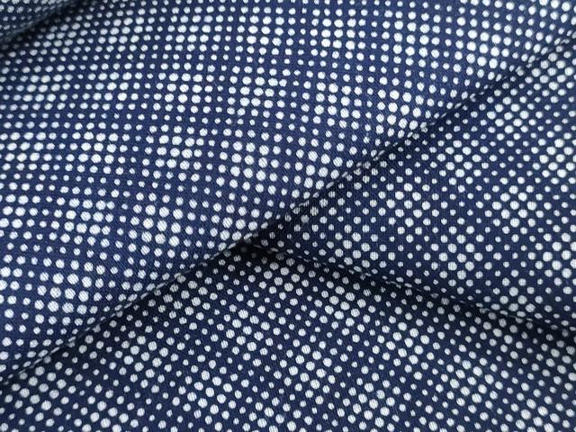 平和屋着物*夏物 浴衣 反物 着尺 注染 江戸本染 菱文 三河屋謹製 綿 逸品 未使用 DABH8452zy