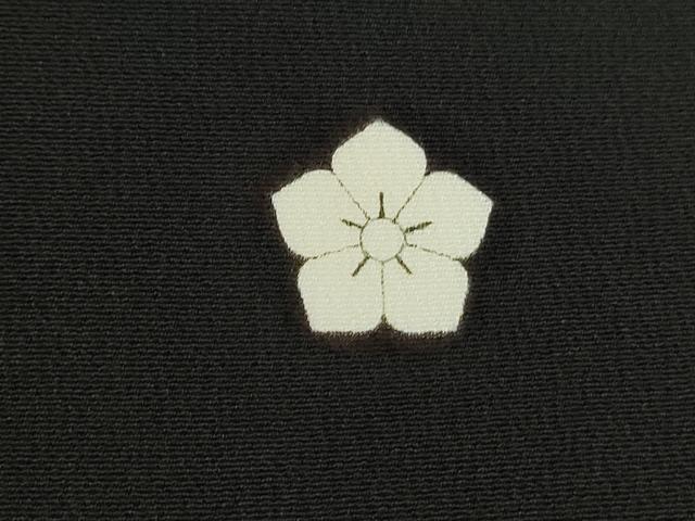 平和屋着物■豪華黒留袖 作家物 型染め 浜松風景文 金彩 正絹 逸品 DABH8527qa