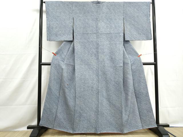 平和屋着物■大変加工の良い総絞り小紋 正絹 逸品 DABH8543qa