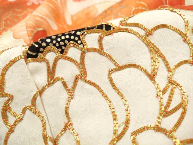 平和屋着物■豪華振袖 駒刺繍 絞り 松竹梅 乱菊 金彩 正絹 逸品 DABH8672qa