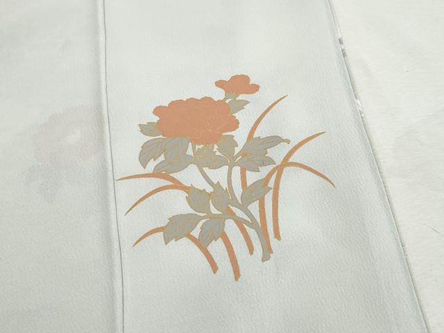 平和屋着物■訪問着 立波花文 暈し染め 金彩 ロング丈 正絹 逸品 DABH8675qa