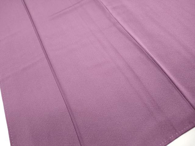 平和屋着物■上質な色無地 紫鳶色 正絹 逸品 DABH8742qa