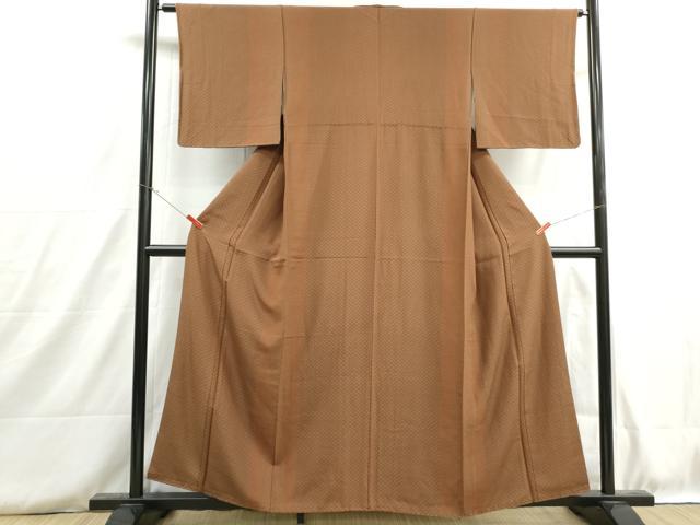 平和屋着物■上質な小紋 抽象花間道 正絹 逸品 DABH8767qa