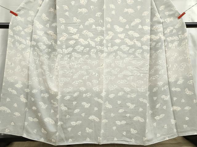 平和屋着物■訪問着 流水扇面文 暈し染め 正絹 逸品 DABH8792qa