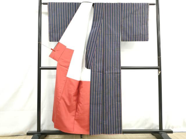 平和屋着物■上質な紬 間道 正絹 逸品 DABH8820qa