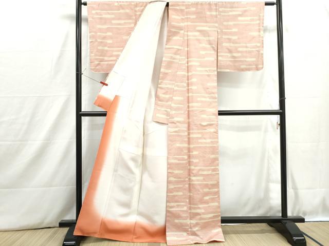 平和屋着物■本場大島紬 9マルキ エ霞文 正絹 逸品 DABH8844qa