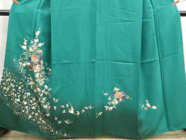 平和屋着物■訪問着 花車文 暈し染め 金彩 正絹 逸品 DABH8860qa