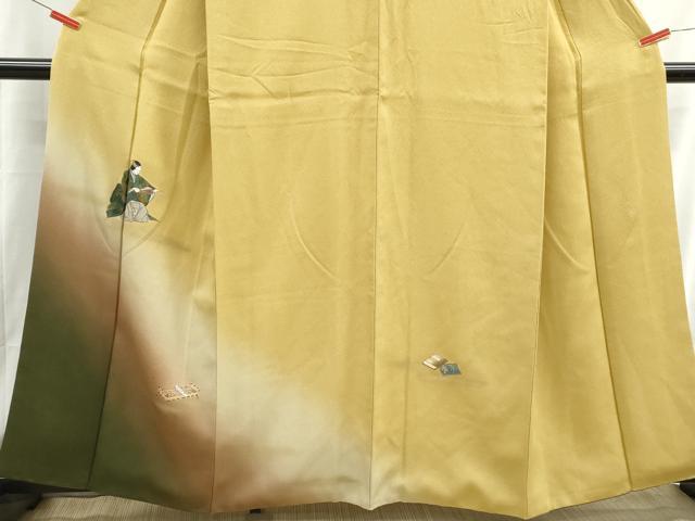 平和屋着物■訪問着 作家物 器物文 能 暈し染め 金彩 正絹 逸品 DABH8861qa