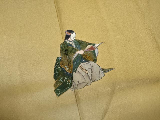 平和屋着物■訪問着 作家物 器物文 能 暈し染め 金彩 正絹 逸品 DABH8861qa