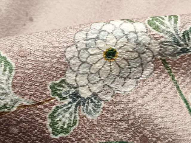 平和屋着物■訪問着 草花文 暈し染め 正絹 逸品 DABH8875qa