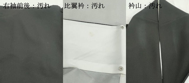 平和屋着物■豪華黒留袖 地紙飛鶴渡橋花文 金彩 正絹 逸品 DABH8894qa