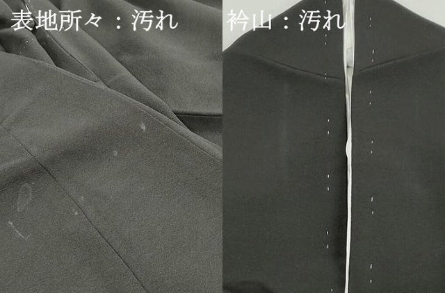 平和屋着物■豪黒留袖 扇面飛鶴花松文 船 金銀彩 正絹 逸品 DABH8895qa