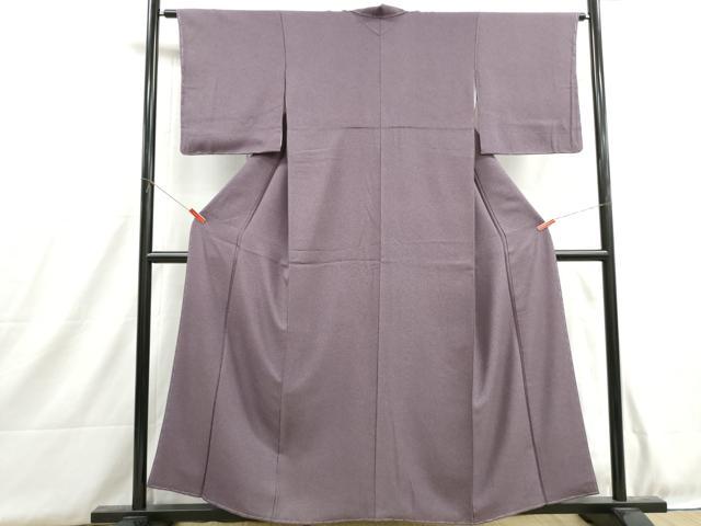 平和屋着物■上質な小紋 霞文 正絹 逸品 DABH8945qa