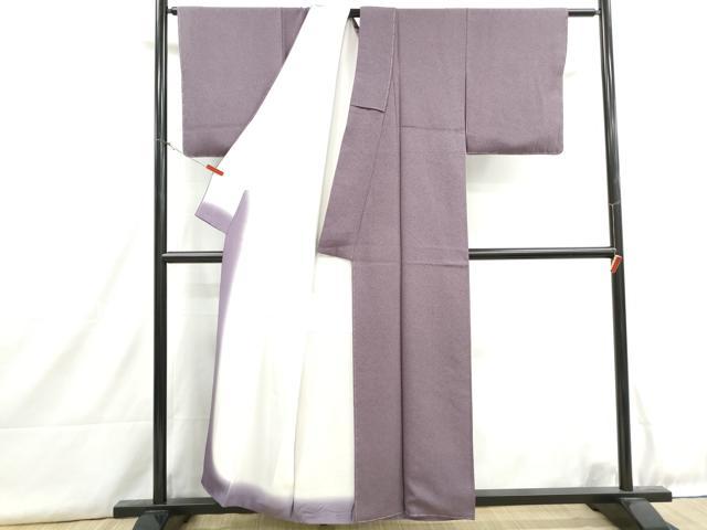 平和屋着物■上質な小紋 霞文 正絹 逸品 DABH8945qa